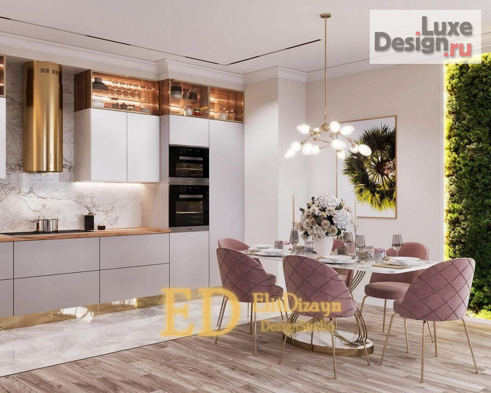 Дизайн интерьера трехкомнатной квартиры "Квартира 100 м2" (фото 35)