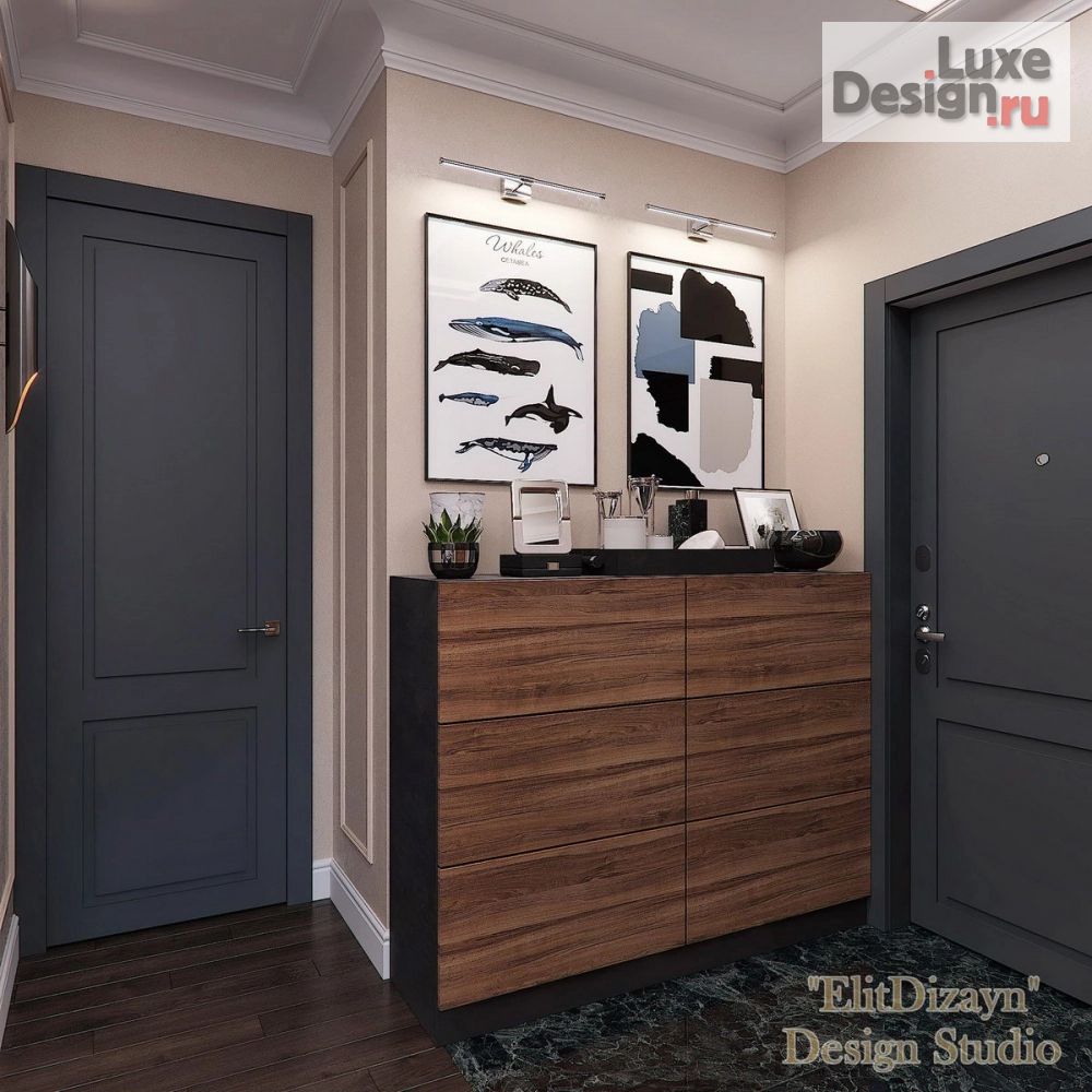 Дизайн интерьера четырехкомнатной квартиры "Квартира в ЖК в Москве" (фото 43)