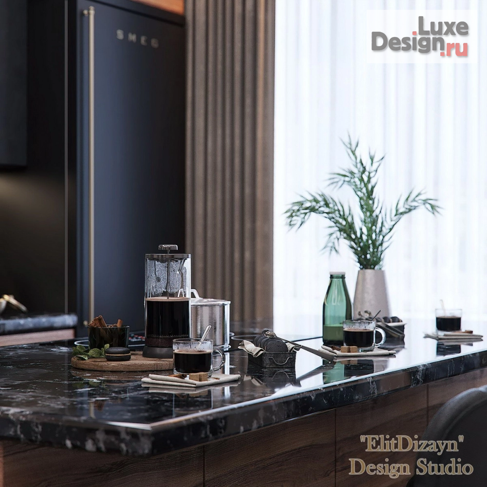 Дизайн интерьера четырехкомнатной квартиры "Квартира в ЖК в Москве" (фото 49)