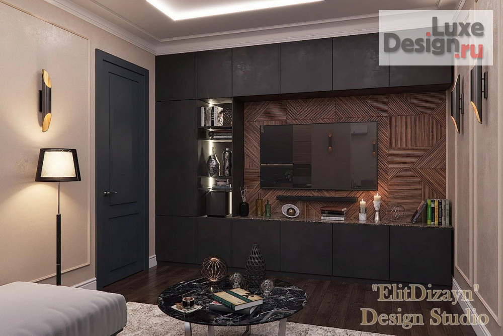 Дизайн интерьера четырехкомнатной квартиры "Квартира в ЖК в Москве" (фото 56)