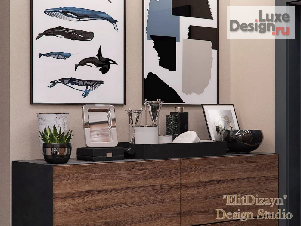 Дизайн интерьера четырехкомнатной квартиры "Квартира в ЖК в Москве" (фото 59)