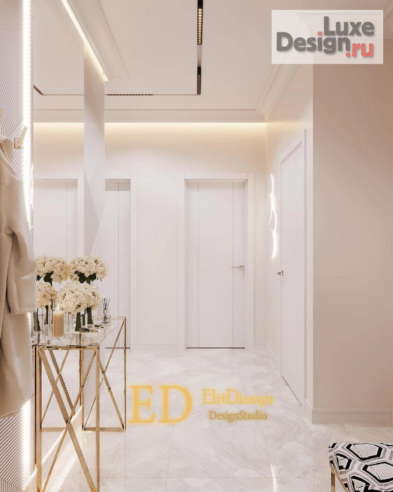 Дизайн интерьера трехкомнатной квартиры "Квартира 100 м2" (фото 46)