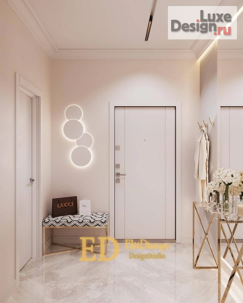 Дизайн интерьера трехкомнатной квартиры "Квартира 100 м2" (фото 47)