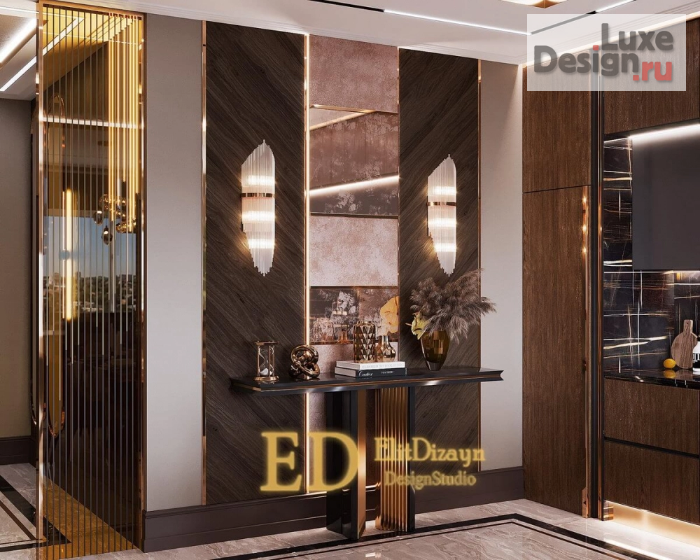 Дизайн интерьера двухкомнатной квартиры "Квартира Ар-Деко" (фото 39)