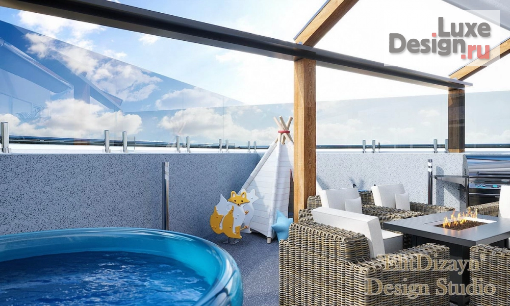 Дизайн интерьера пентхауса "Пентхаус" (фото 86)