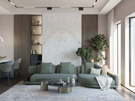 Дизайн интерьера в Ростове-на-Дону "В гармонии с природой"