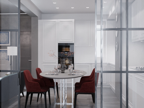 Дизайн интерьера в Ростове-на-Дону "Квартира ЖК Жемчужина"