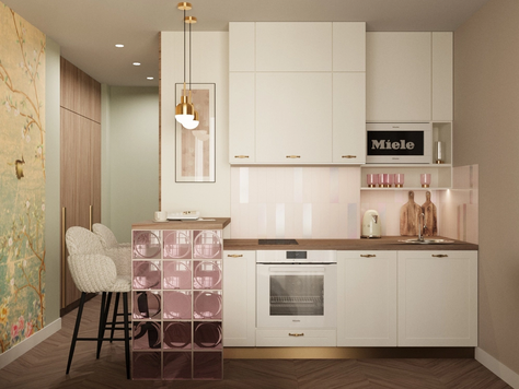 Дизайн интерьера частного интерьера в Ростове-на-Дону "Город у реки"