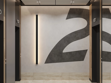 Дизайн интерьера отеля в Ростове-на-Дону "Жилой комплекс Регата"