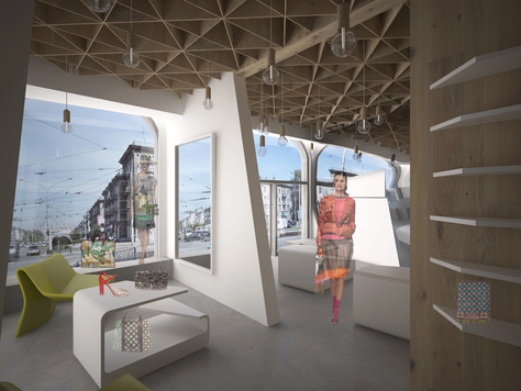 Дизайн интерьера бутика в Ростове-на-Дону "Проект бутика"