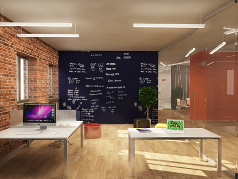 Дизайн интерьера офиса в Ростове-на-Дону "Проект пресс-центра  МедиаС"