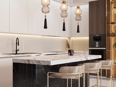 Дизайн интерьера в Ростове-на-Дону "Квартира в стиле ар деко "